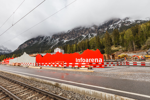 Preda im Albulatal, Graubünden, Schweiz