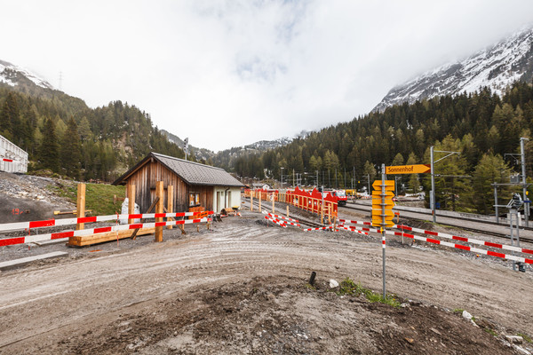 Preda im Albulatal, Graubünden, Schweiz