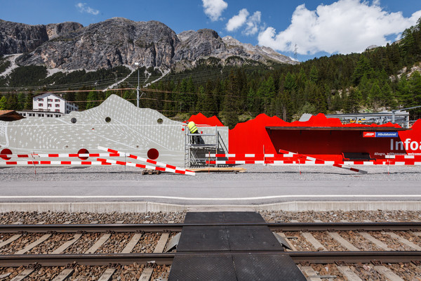 Preda im Albulatal, Graubünden, Schweiz