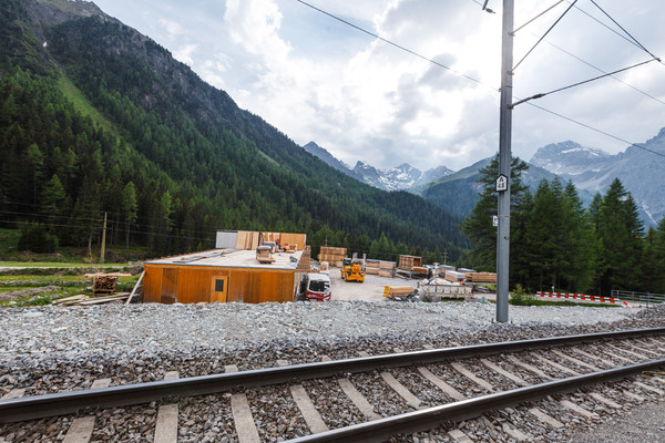 Preda im Albulatal, Graubünden, Schweiz