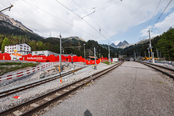 Preda im Albulatal, Graubünden, Schweiz