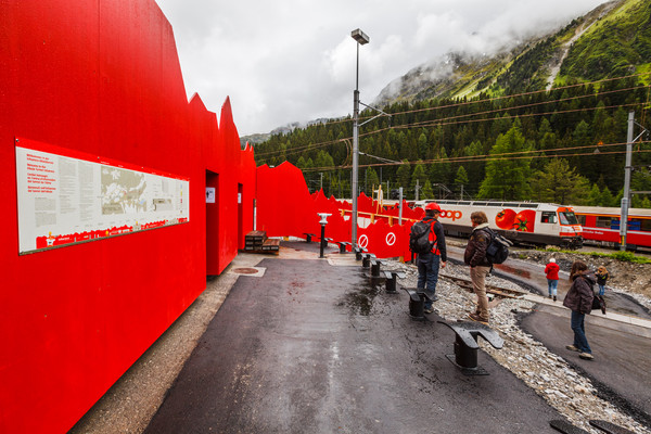 Preda im Albulatal, Graubünden, Schweiz