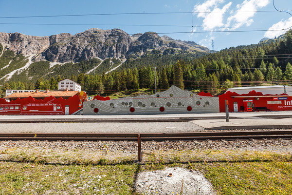 Preda im Albulatal, Graubünden, Schweiz