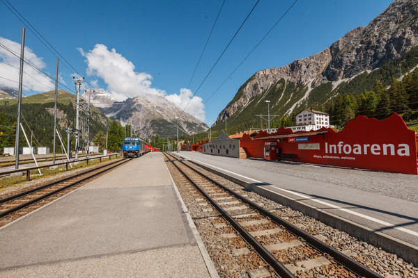 Preda im Albulatal, Graubünden, Schweiz