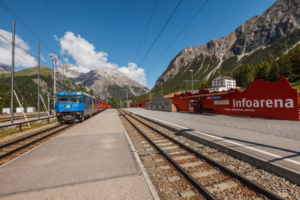 Preda im Albulatal, Graubünden, Schweiz