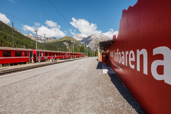 Preda im Albulatal, Graubünden, Schweiz