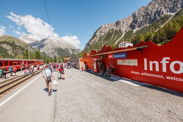 Preda im Albulatal, Graubünden, Schweiz