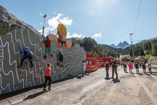 Preda im Albulatal, Graubünden, Schweiz