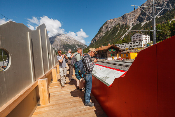 Preda im Albulatal, Graubünden, Schweiz