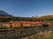 Foto: Punt Muragl, Pontresina, Graubünden; Schweiz