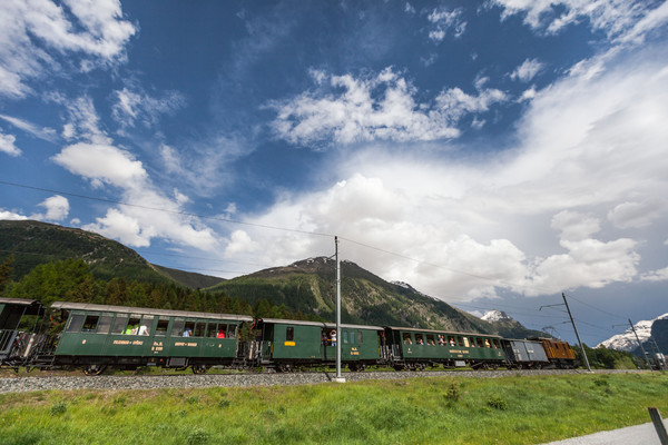 Punt Muragl bei Pontresina