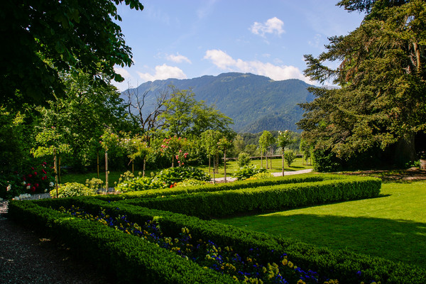 Reichenau, Graubünden, Schweiz