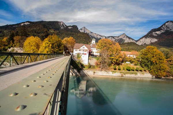 Reichenau, Graubünden, Schweiz