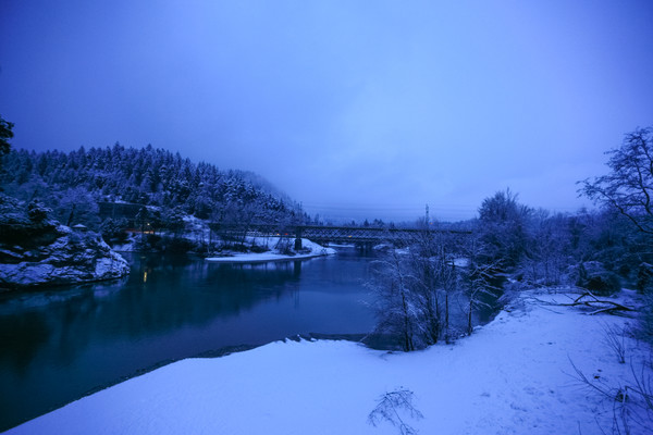 Reichenau, Graubünden, Schweiz