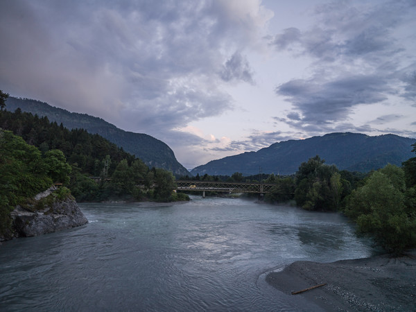 Abendstimmung bei Reichenau