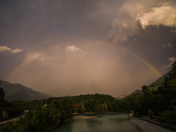 Gewitterstimmung bei Reichenau