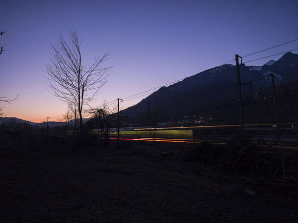 Bei Reichenau in der Dämmerung