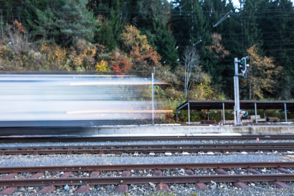 Rhätische Bahn bei Reichenau