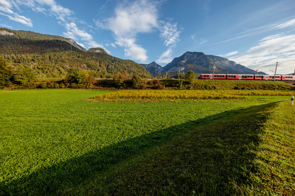 Reichenau, Graubünden, Schweiz