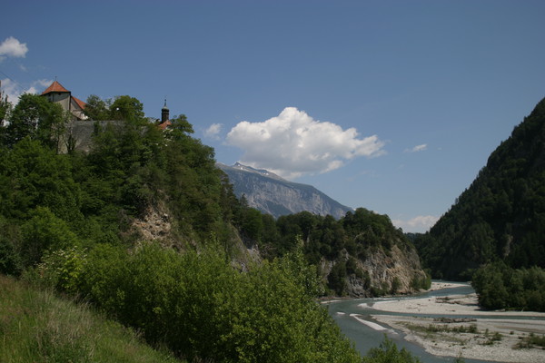 Rhäzüns in Graubünden