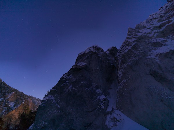 Rheinschlucht in Graubünden