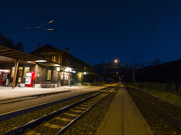Bahnhof Rodels im Domleschg