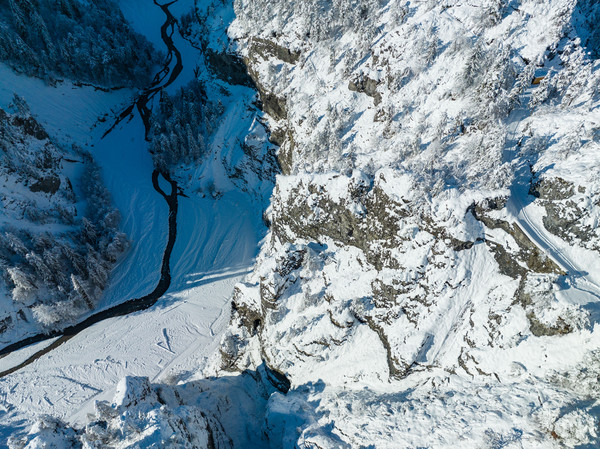 Rheinschlucht, Bonaduz, Graubünden, Schweiz, Switzerland