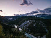 Foto: Ruinaulta, Rheinschlucht, Surselva, Graubünden, Schweiz