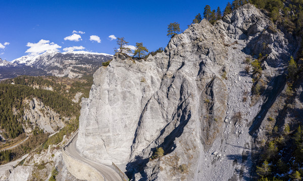 Rheinschlucht, Bonaduz, Graubünden, Schweiz, Switzerland