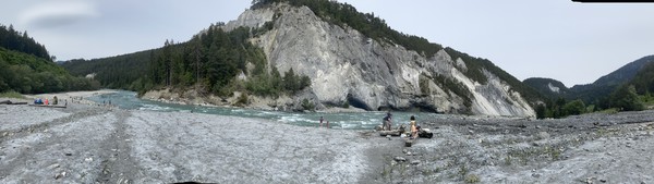 Rheinschlucht, Graubünden, Schweiz, Switzerland