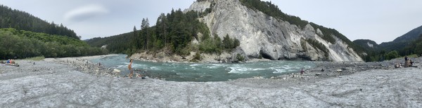 Rheinschlucht, Graubünden, Schweiz, Switzerland