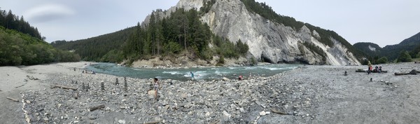 Rheinschlucht, Graubünden, Schweiz, Switzerland