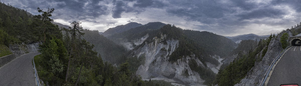 Rheinschlucht, Bonaduz, Graubünden, Schweiz, Switzerland