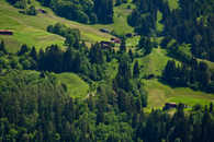 Saas, Prättigau, Graubünden, Schweiz, Sommer