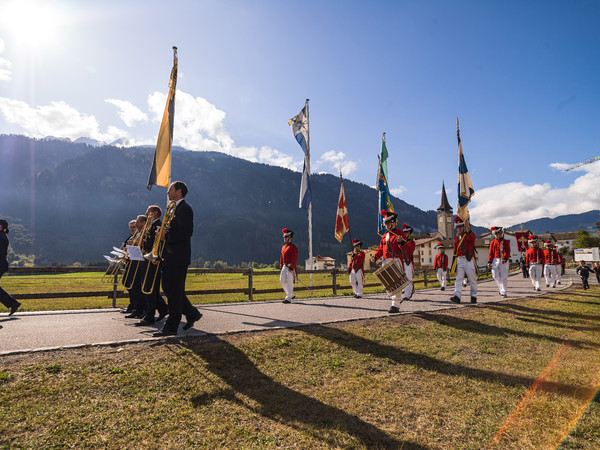 Prozession in Sagogn, Surselva, Graubünden