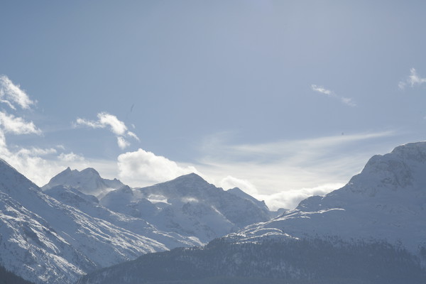 Samedan, Oberengadin, Engadine, Graub?nden, Schweiz, Switzerland