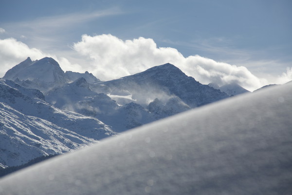 Samedan, Oberengadin, Engadine, Graub?nden, Schweiz, Switzerland