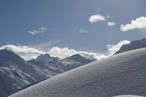 Samedan, Oberengadin, Engadine, Graub?nden, Schweiz, Switzerland