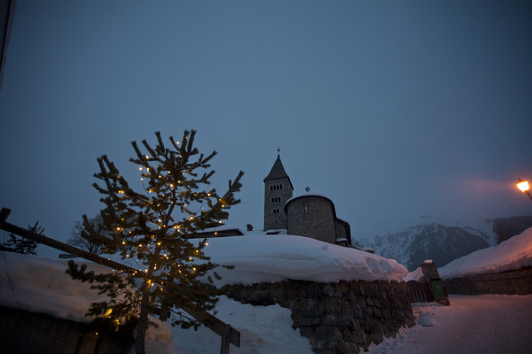 Samedan, Oberengadin, Engadine, Graubünden, Schweiz, Switzerland