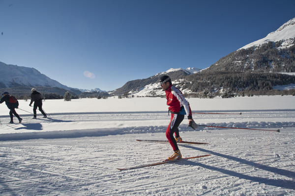 Langlaufen in Samedan