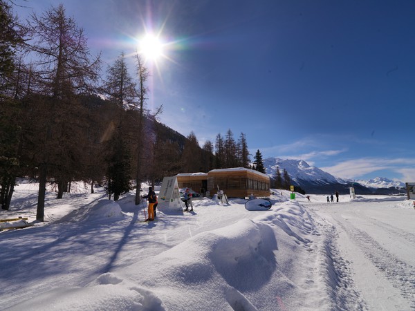 Langlaufloipe Samedan