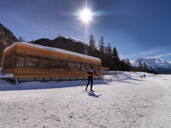 Langlaufloipe Samedan