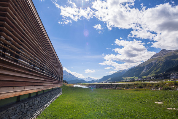 Samedan, Oberengadin, Engadin, Graubünden, Schweiz, Switzerland