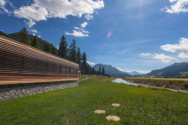 Samedan, Oberengadin, Engadin, Graubünden, Schweiz, Switzerland