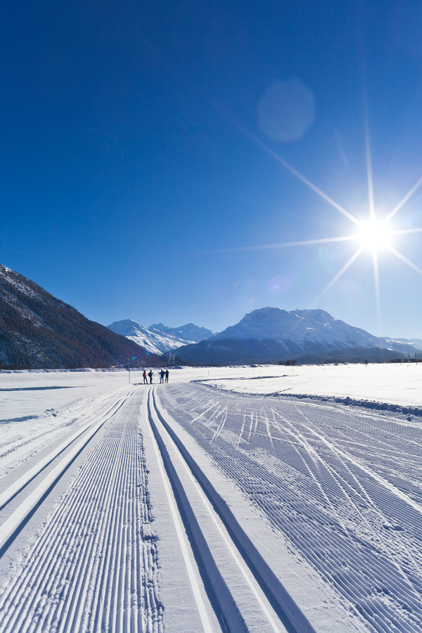 Samedan, Oberengadin, Engadin, Graubünden, Schweiz, Switzerland