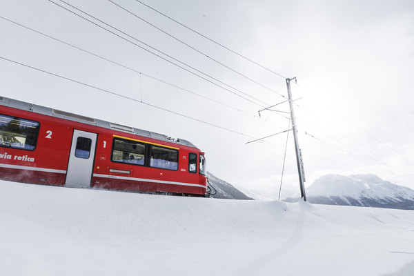 Samedan, Oberengadin, Engadin, Graubünden, Schweiz, Switzerland