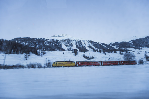 Samedan, Oberengadin, Engadin, Graubünden, Schweiz, Switzerland