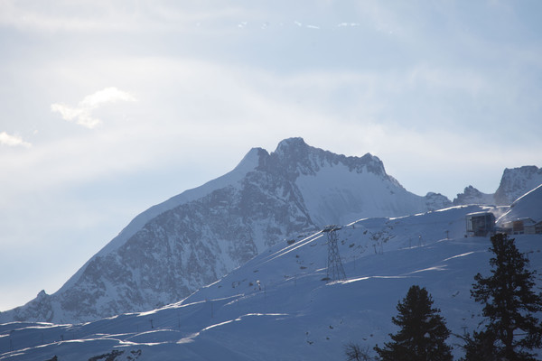 Samedan, Oberengadin, Engadin, Graubünden, Schweiz, Switzerland