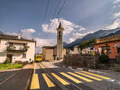 Bernina Nostalgie Express, San Antonio, Poschiavo, Puschlav, Graubünden, Schweiz