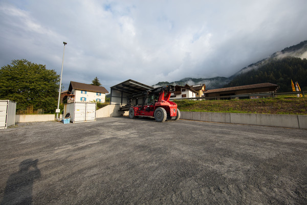 Schnaus in der Surselva, Graubünden